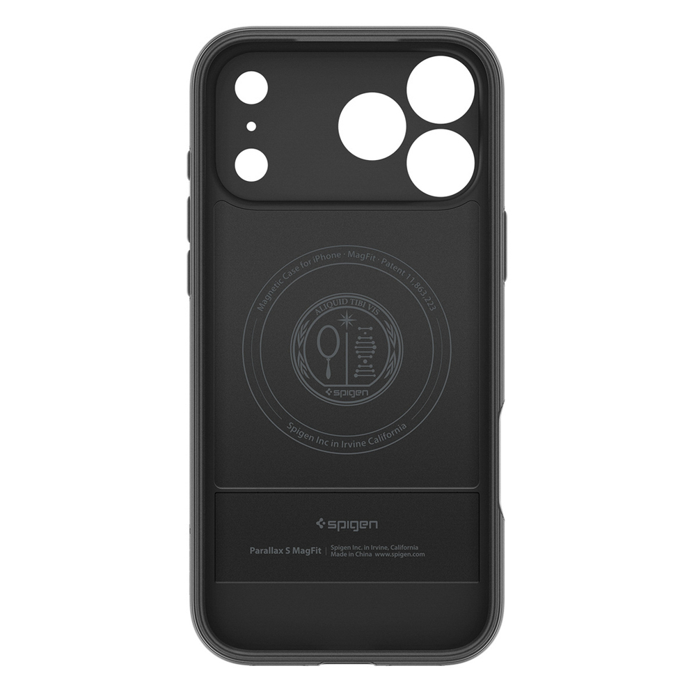 Spigen Parallax "S" MagSafe Case for iPhone 17 Pro Max - Matte Blackeng