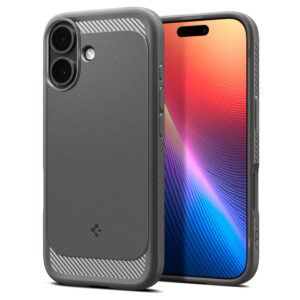 Spigen Rugged Armor Mag MagSafe Case for iPhone 17 - Grayeng
