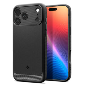 Spigen Rugged Armor Mag MagSafe Case for iPhone 17 Pro - Matte Blackeng