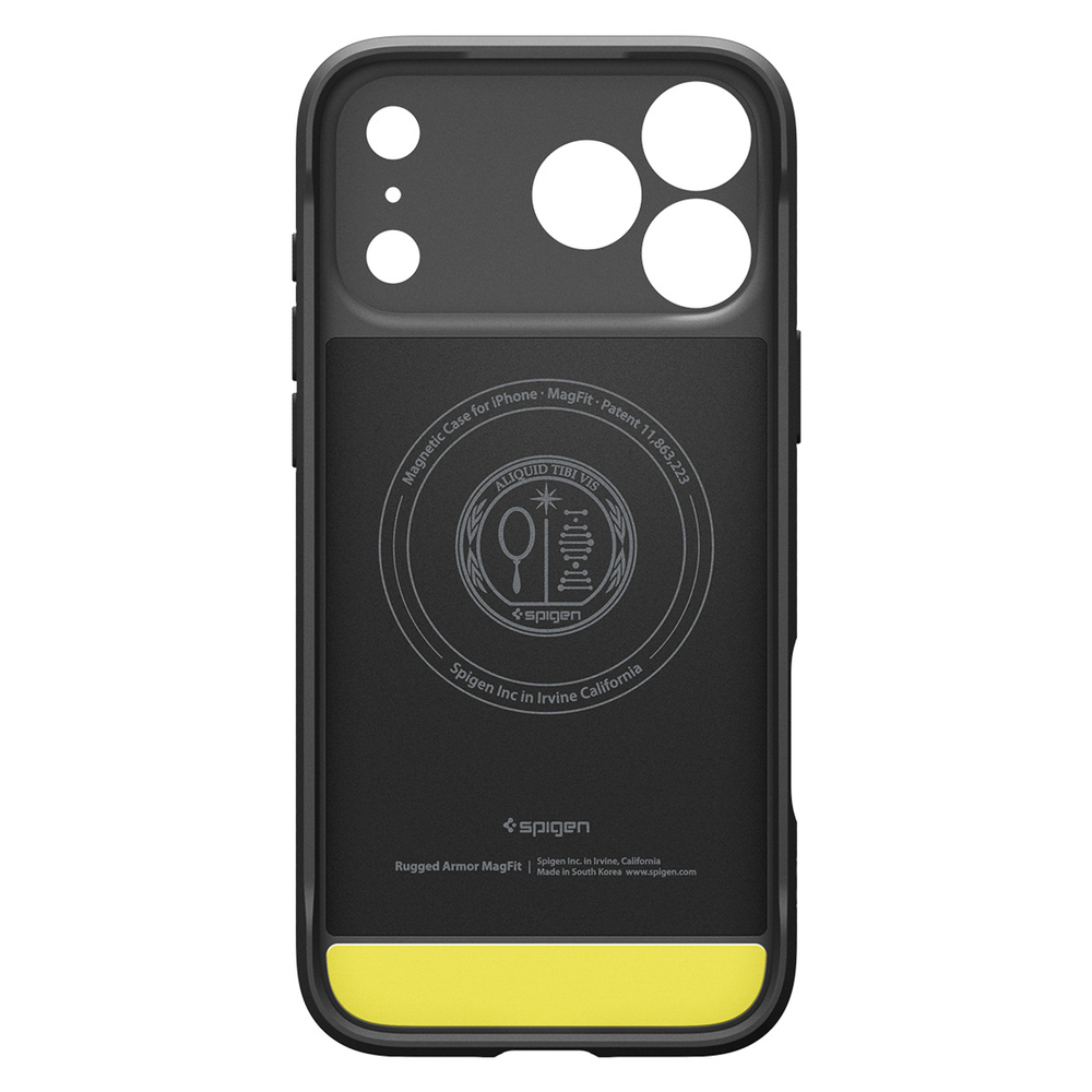 Spigen Rugged Armor Mag MagSafe Case for iPhone 17 Pro - Matte Blackeng