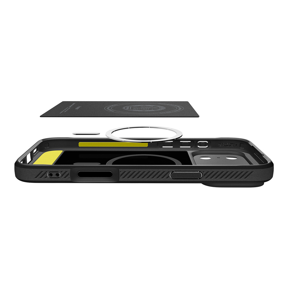 Spigen Rugged Armor Mag MagSafe Case for iPhone 17 Pro - Matte Blackeng