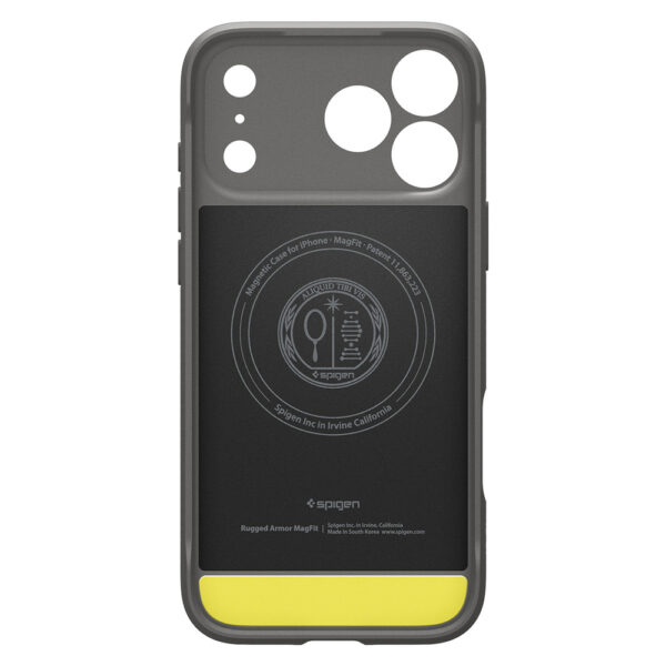 Spigen Rugged Armor Mag MagSafe Case for iPhone 17 Pro Max - Grayeng