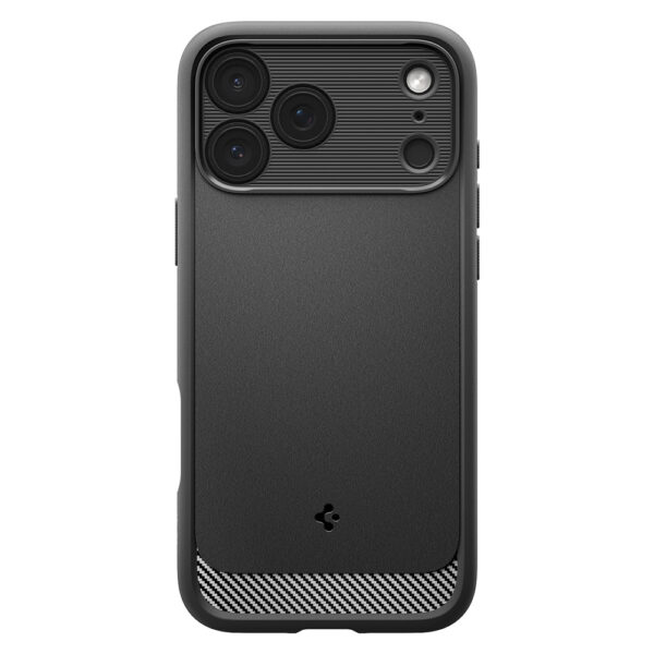 Spigen Rugged Armor Mag MagSafe Case for iPhone 17 Pro Mat - Matte Blackeng