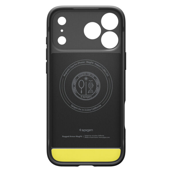 Spigen Rugged Armor Mag MagSafe Case for iPhone 17 Pro Mat - Matte Blackeng