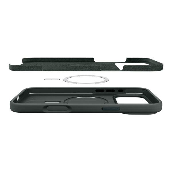 Spigen Silicone Fit MagSafe Case for iPhone 17 Pro - Greeneng