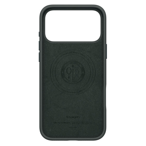 Spigen Silicone Fit MagSafe Case for iPhone 17 Pro Max - Greeneng
