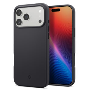 Spigen Silicone Fit MagSafe Case for iPhone 17 Pro Max - Blackeng