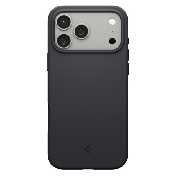 Spigen Silicone Fit MagSafe Case for iPhone 17 Pro Max - Blackeng