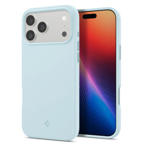Spigen Silicone Fit MagSafe Case for iPhone 17 Pro Max - Blueeng