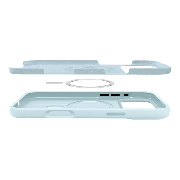 Spigen Silicone Fit MagSafe Case for iPhone 17 Pro Max - Blueeng