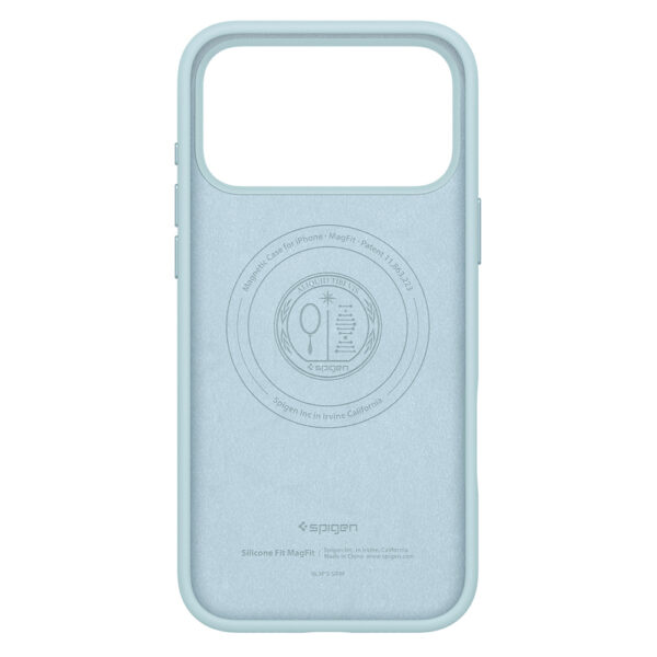 Spigen Silicone Fit MagSafe Case for iPhone 17 Pro - Blueeng