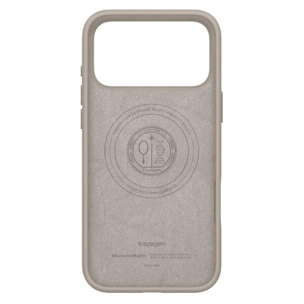 Spigen Silicone Fit MagSafe Case for iPhone 17 Pro - Grayeng