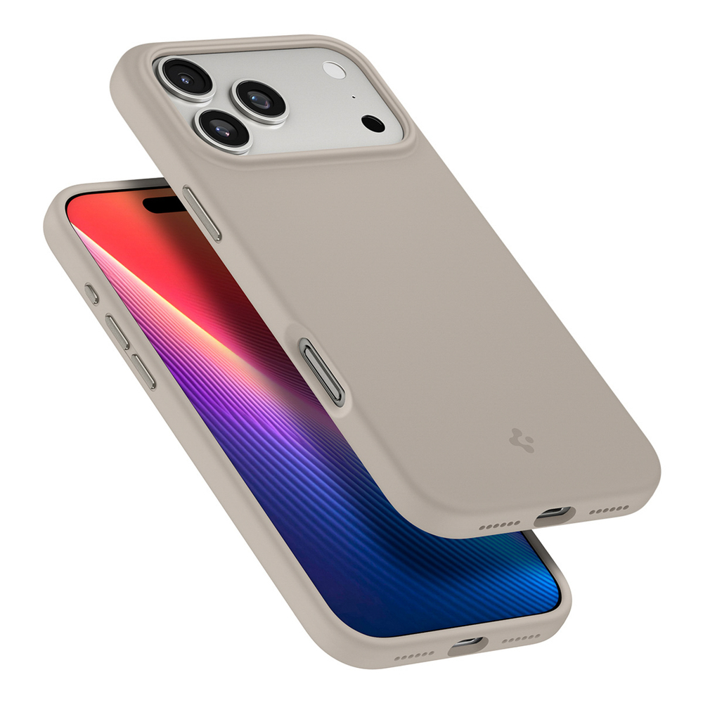 Spigen Silicone Fit MagSafe Case for iPhone 17 Pro - Grayeng