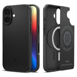 Spigen Thin Fit MagSafe Case for iPhone 17 - Blackeng