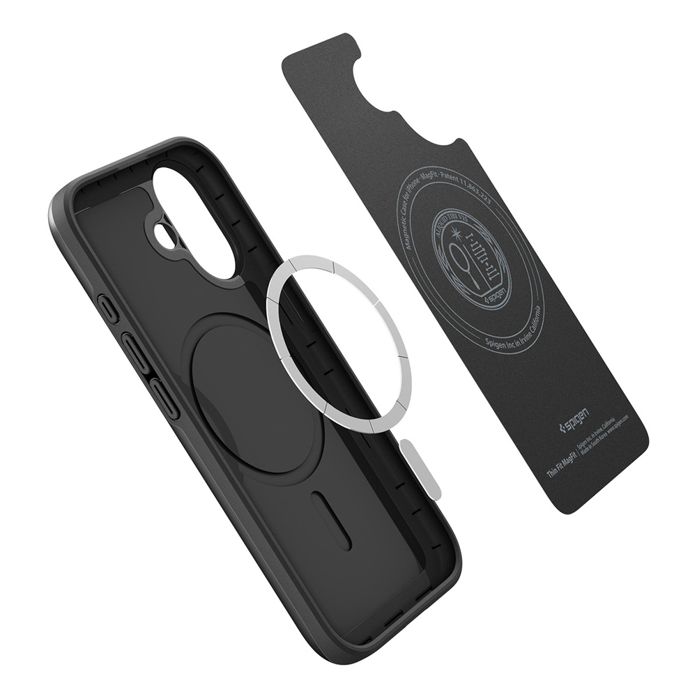 Spigen Thin Fit MagSafe Case for iPhone 17 - Blackeng