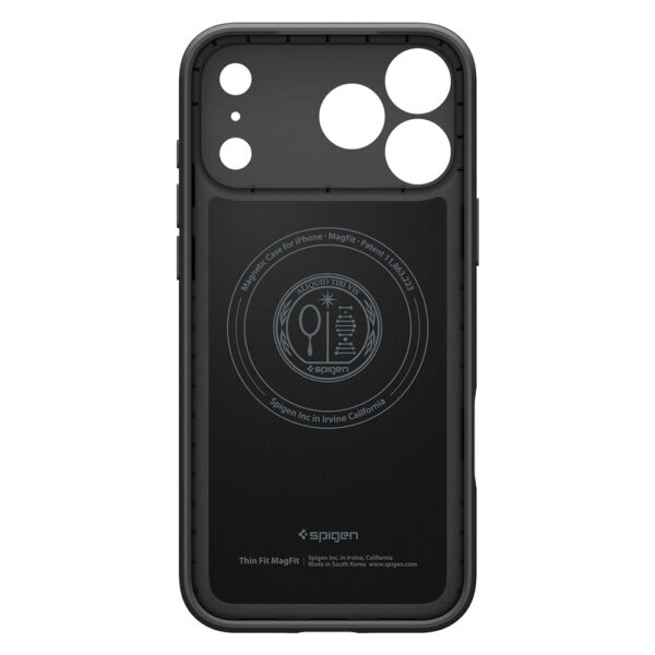 Spigen Thin Fit MagSafe Case for iPhone 17 Pro - Blackeng