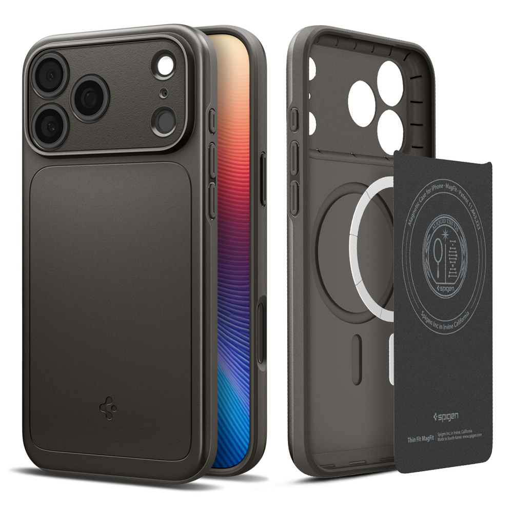Spigen Thin Fit MagSafe Case for iPhone 17 Pro - Grayeng