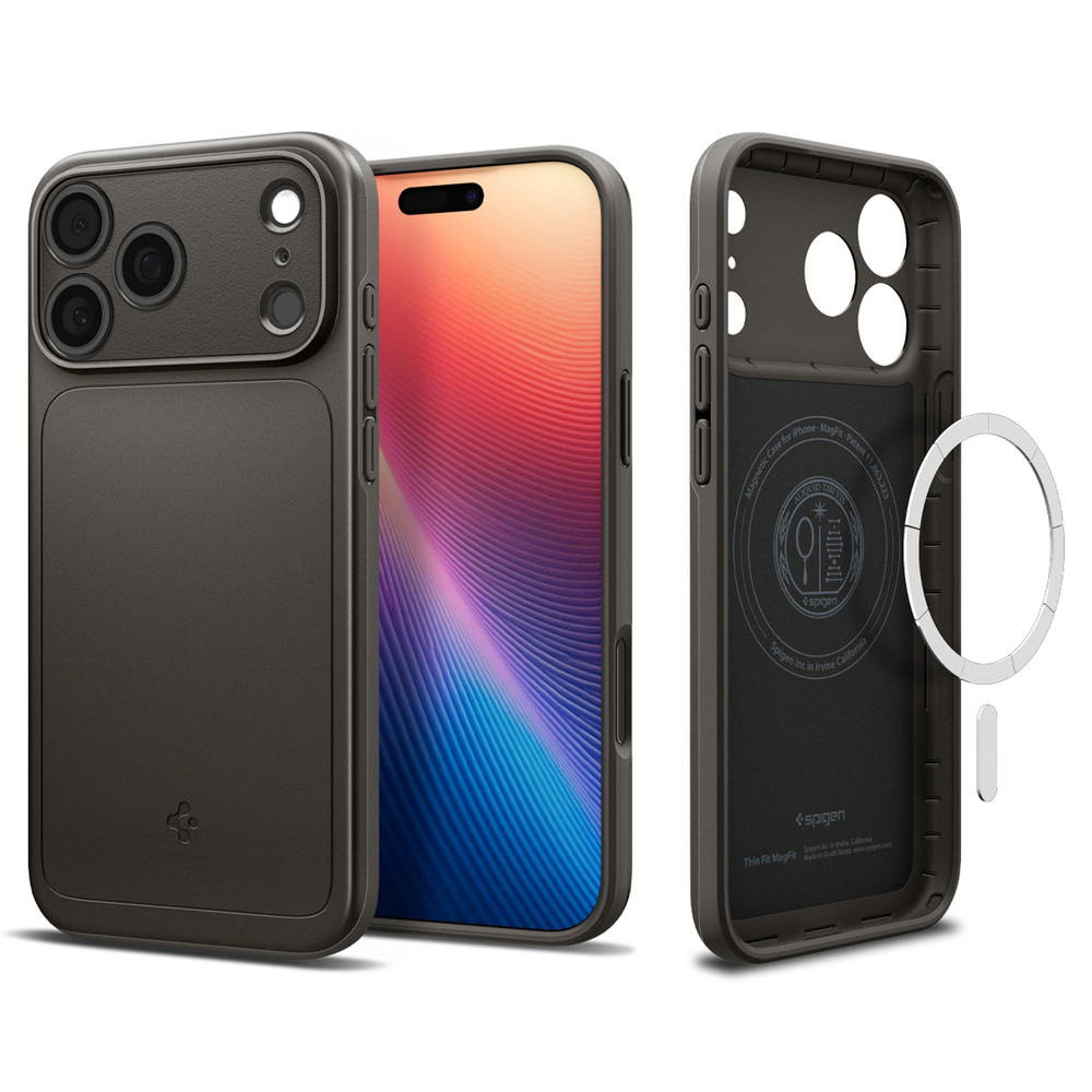 Spigen Thin Fit MagSafe Case for iPhone 17 Pro - Grayeng