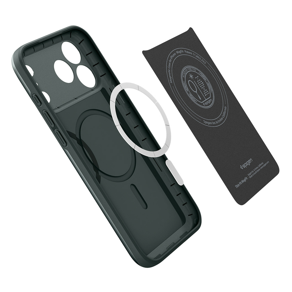 Spigen Thin Fit MagSafe Case for iPhone 17 Pro Max - Greeneng