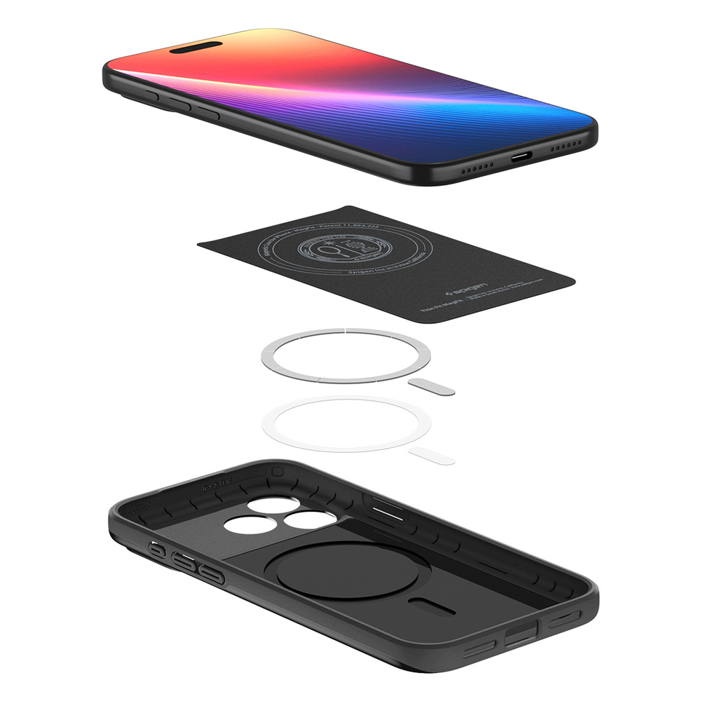 Spigen Thin Fit MagSafe Case for iPhone 17 Pro Max - Blackeng