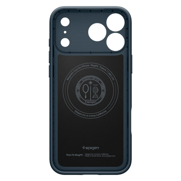 Spigen Thin Fit MagSafe Case for iPhone 17 Pro Max - Navy Blueeng