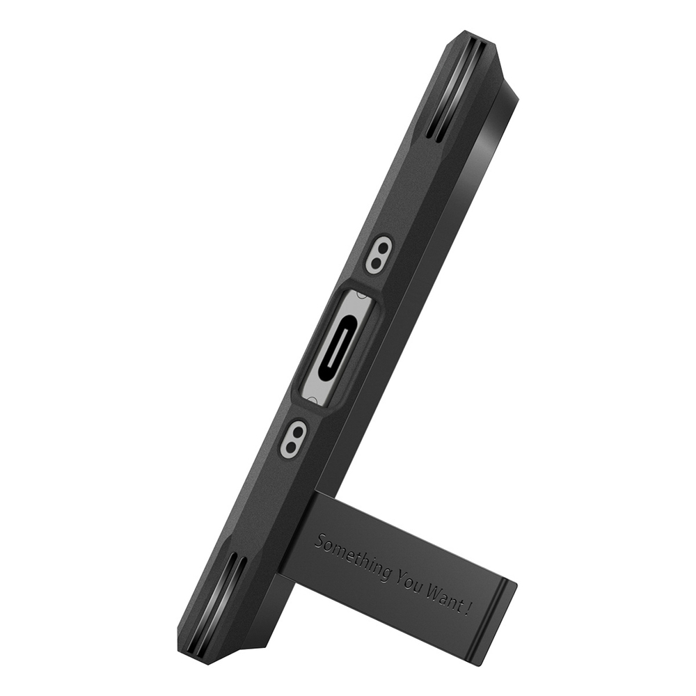 Spigen Tough Armor "T" MagSafe case for iPhone 17 Air - blackeng