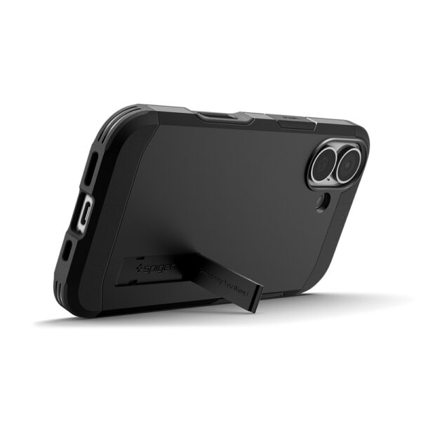 Spigen Tough Armor "T" MagSafe case for iPhone 17 - blackeng