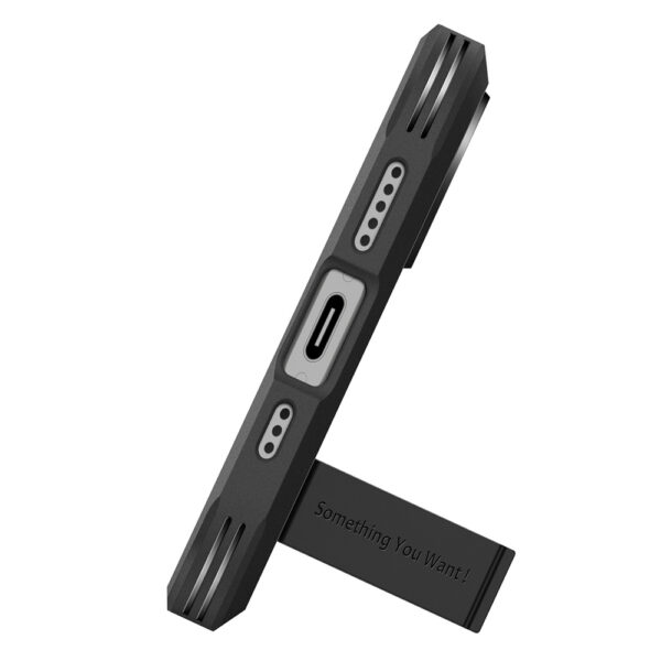 Spigen Tough Armor "T" MagSafe case for iPhone 17 - blackeng