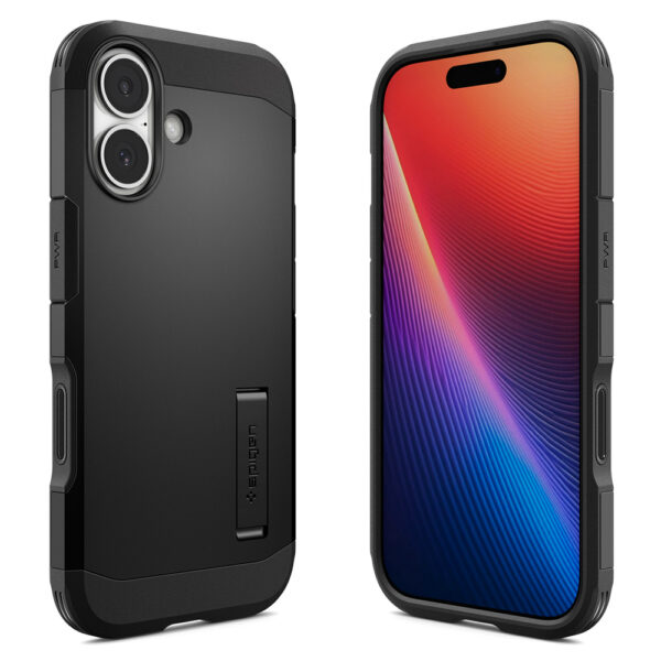 Spigen Tough Armor "T" MagSafe case for iPhone 17 - blackeng