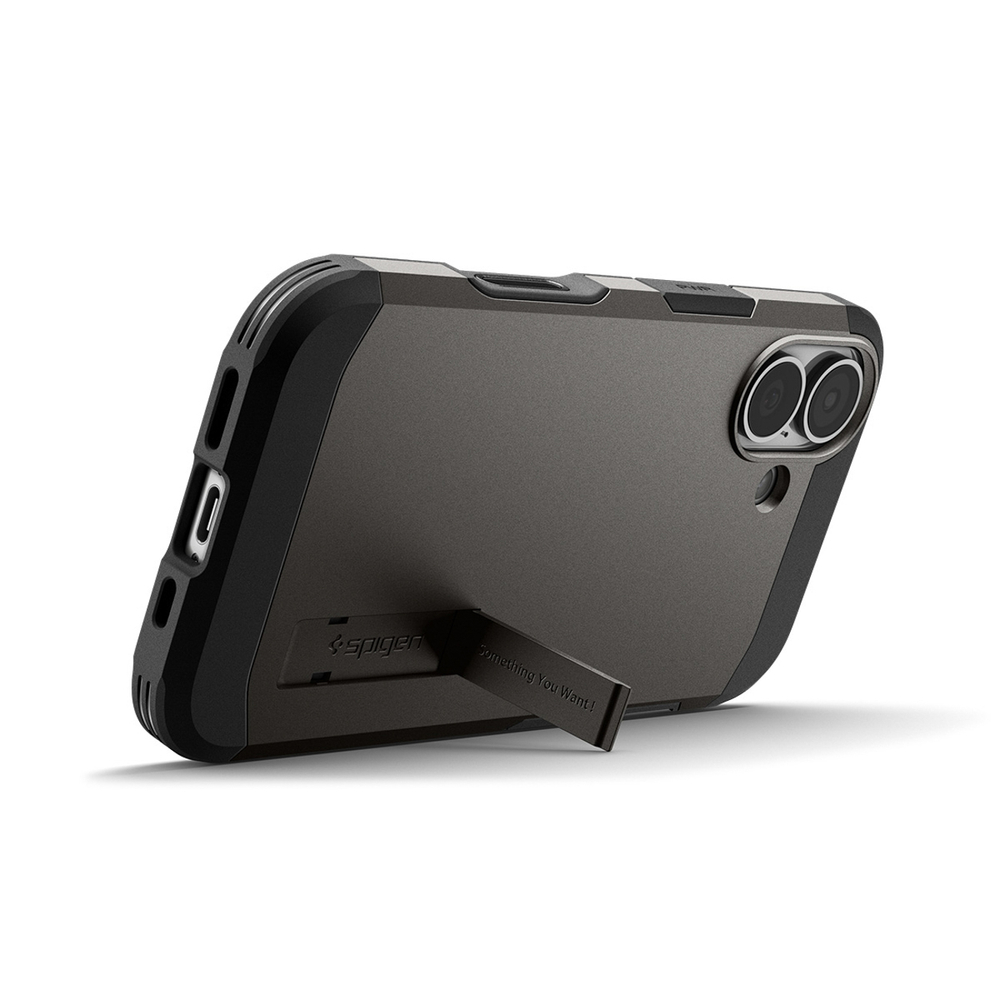Spigen Tough Armor "T" MagSafe Case for iPhone 17 - Grayeng