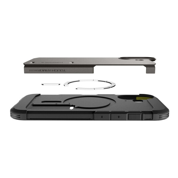 Spigen Tough Armor "T" MagSafe Case for iPhone 17 - Grayeng