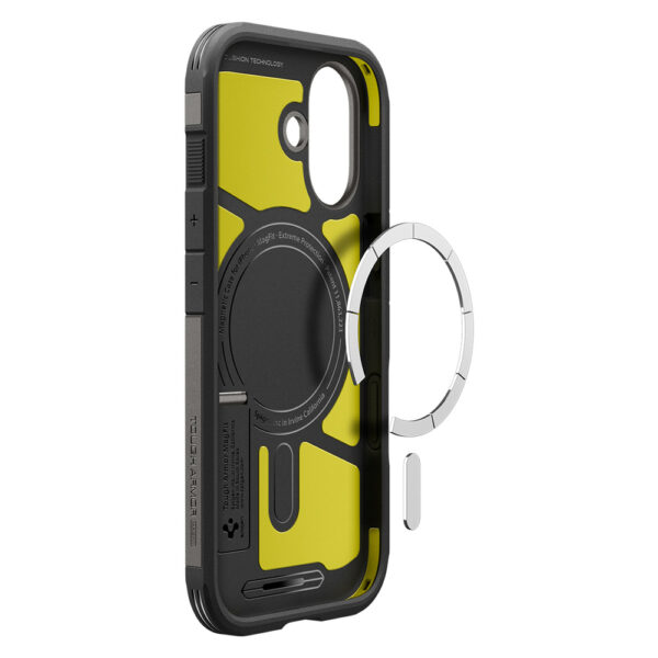 Spigen Tough Armor "T" MagSafe Case for iPhone 17 - Grayeng