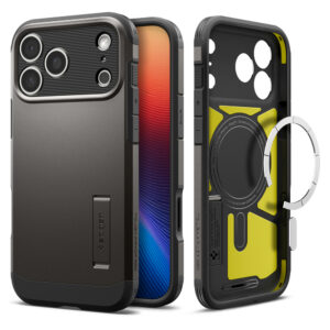 Spigen Tough Armor "T" MagSafe Case for iPhone 17 Pro - Grayeng