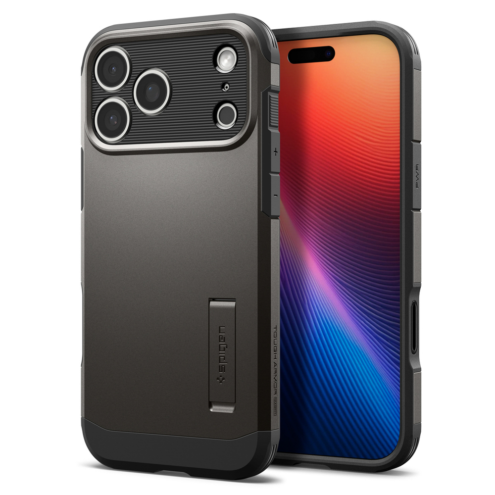 Spigen Tough Armor "T" MagSafe Case for iPhone 17 Pro - Grayeng