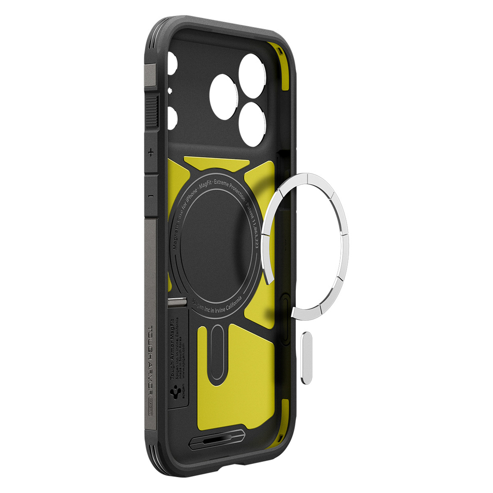Spigen Tough Armor "T" MagSafe Case for iPhone 17 Pro Max - Grayeng