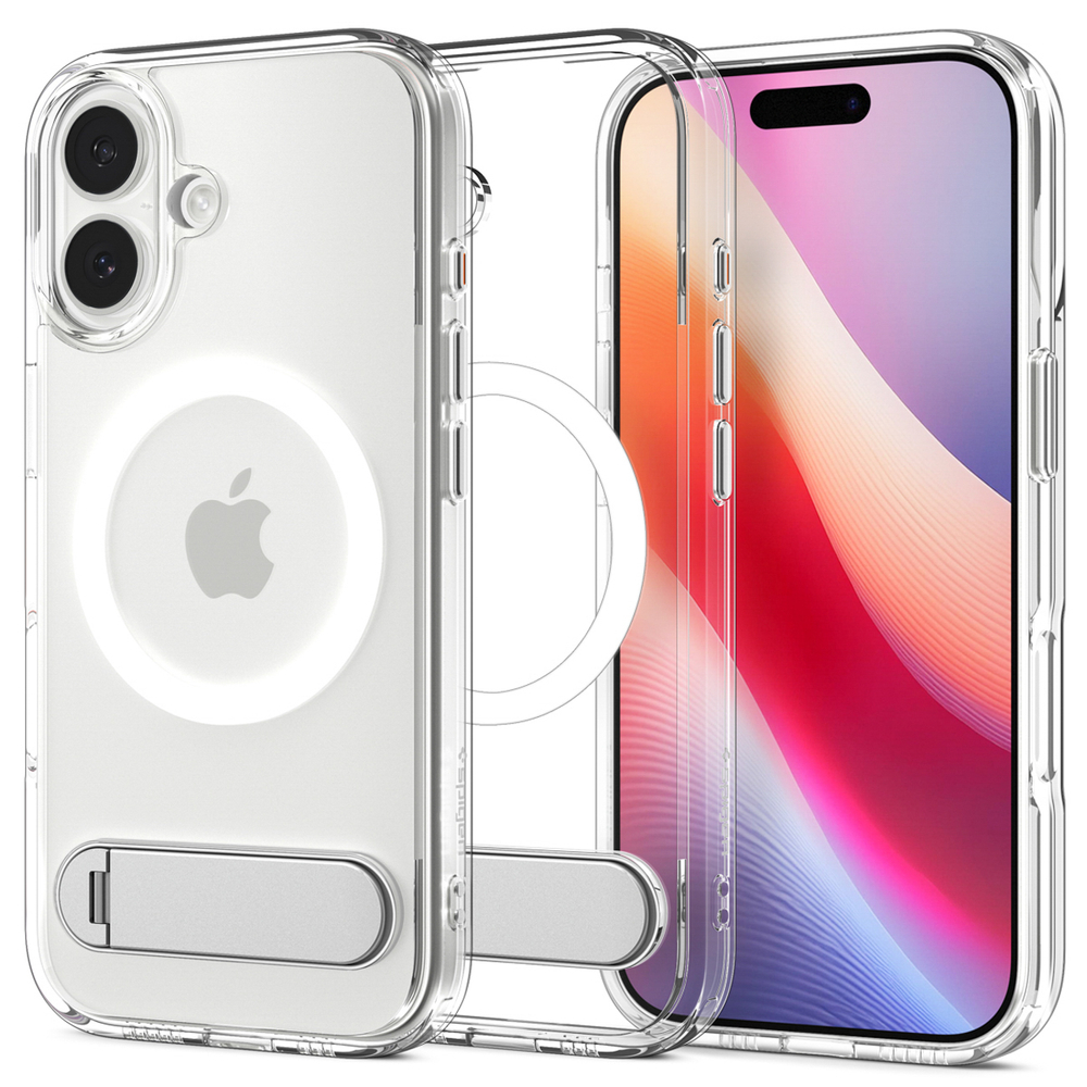 Spigen Ultra Hybrid "S" MagSafe Case for iPhone 17 - Clear and Whiteeng