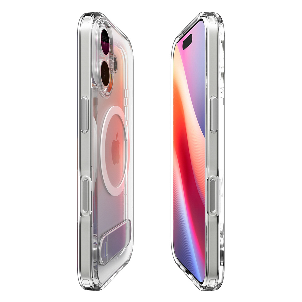 Spigen Ultra Hybrid "S" MagSafe Case for iPhone 17 - Clear and Whiteeng