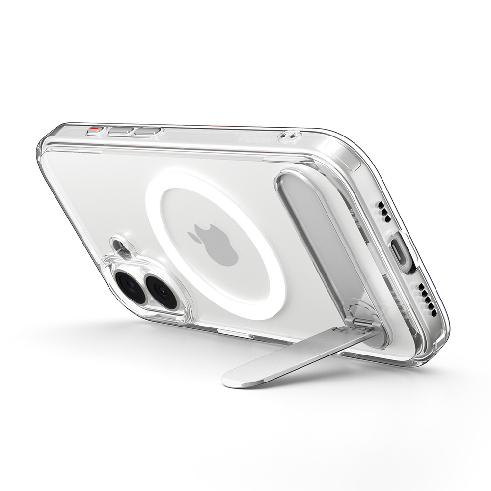 Spigen Ultra Hybrid "S" MagSafe Case for iPhone 17 - Clear and Whiteeng
