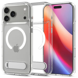 Spigen Ultra Hybrid "S" MagSafe Case for iPhone 17 Pro - Clear and Whiteeng
