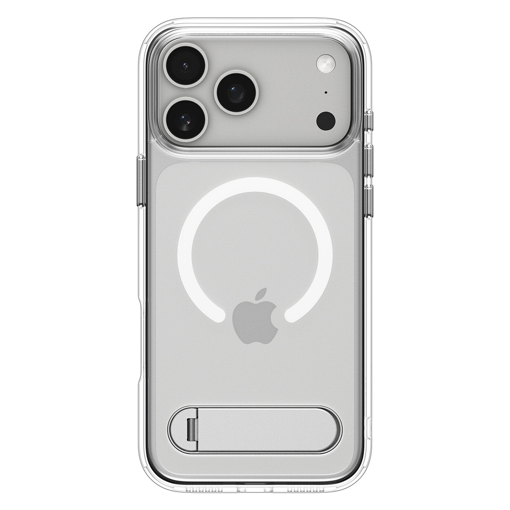 Spigen Ultra Hybrid "S" MagSafe Case for iPhone 17 Pro - Clear and Whiteeng