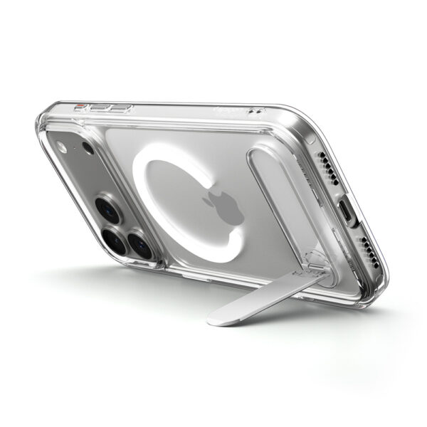 Spigen Ultra Hybrid "S" MagSafe Case for iPhone 17 Pro - Clear and Whiteeng