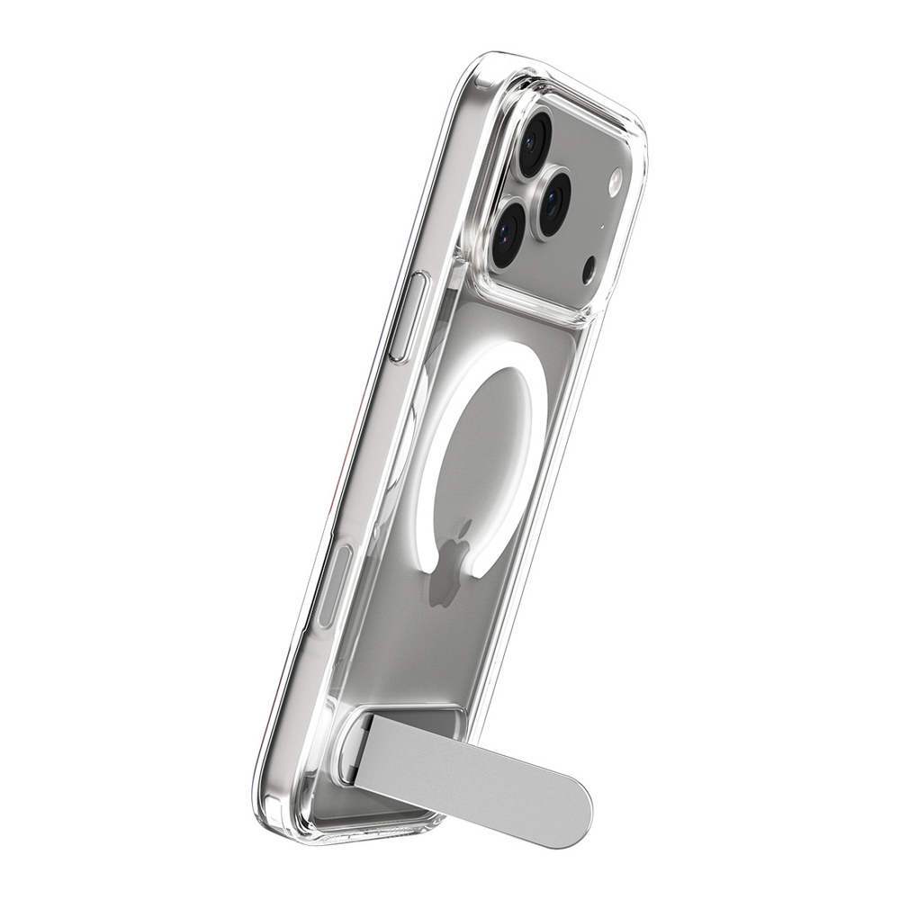 Spigen Ultra Hybrid "S" MagSafe Case for iPhone 17 Pro - Clear and Whiteeng