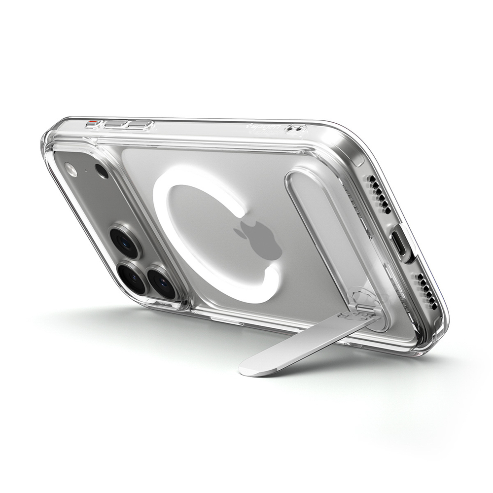 Spigen Ultra Hybrid "S" MagSafe Case for iPhone 17 Pro Max - Clear and Whiteeng