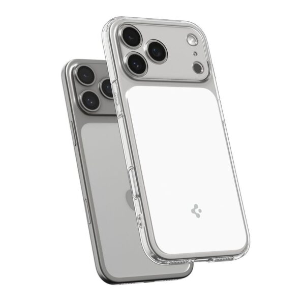 CREATOR: gd-jpeg v1.0 (using IJG JPEG v62), quality = 80 Spigen Ultra Hybrid "T" MagSafe Case for iPhone 17 Pro - Clear and Whiteeng