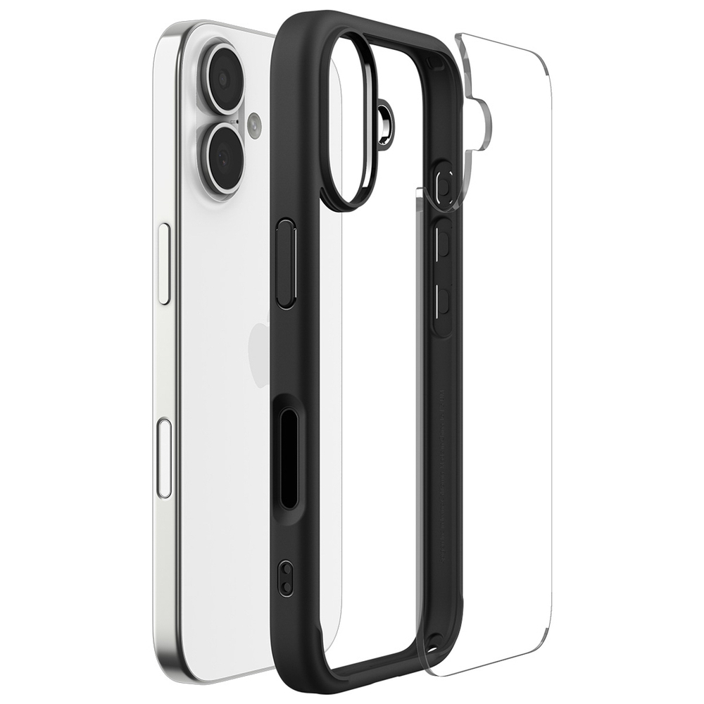 Spigen Ultra Hybrid Case for iPhone 17 - Matte Blackeng