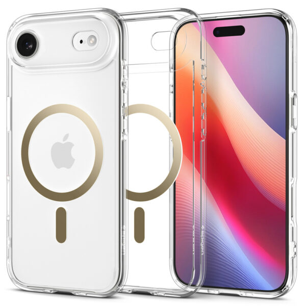Spigen Ultra Hybrid MagSafe Case for iPhone 17 Air - Transparent Goldeng