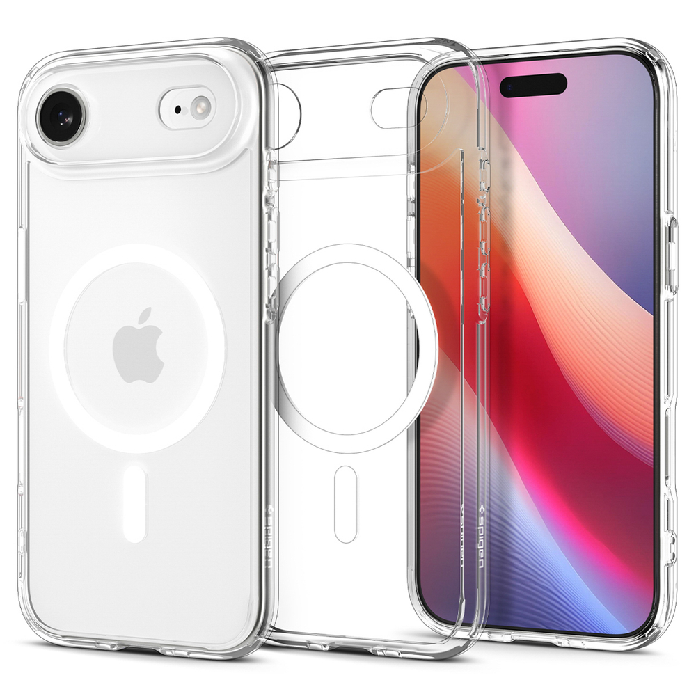 Spigen Ultra Hybrid MagSafe Case for iPhone 17 Air - Clear and Whiteeng