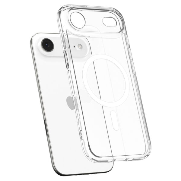 Spigen Ultra Hybrid MagSafe Case for iPhone 17 Air - Clear and Whiteeng