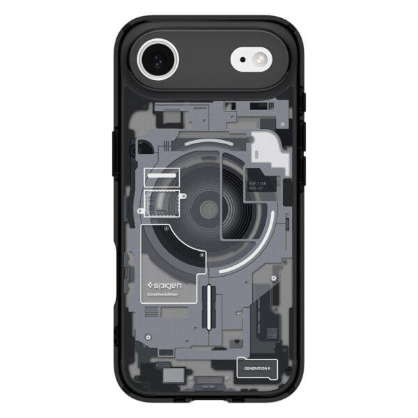 Spigen Ultra Hybrid MagSafe case for iPhone 17 Air Zero One - blackeng