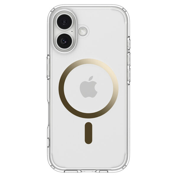 Spigen Ultra Hybrid MagSafe Case for iPhone 17 - Transparent Goldeng